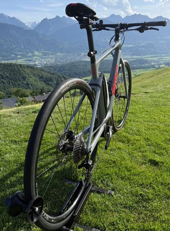 Used BMC ALPENCHALLENGE AMP SPORT ONE 2019 2019 Urban, Grigio chiaro — image 2 of 8
