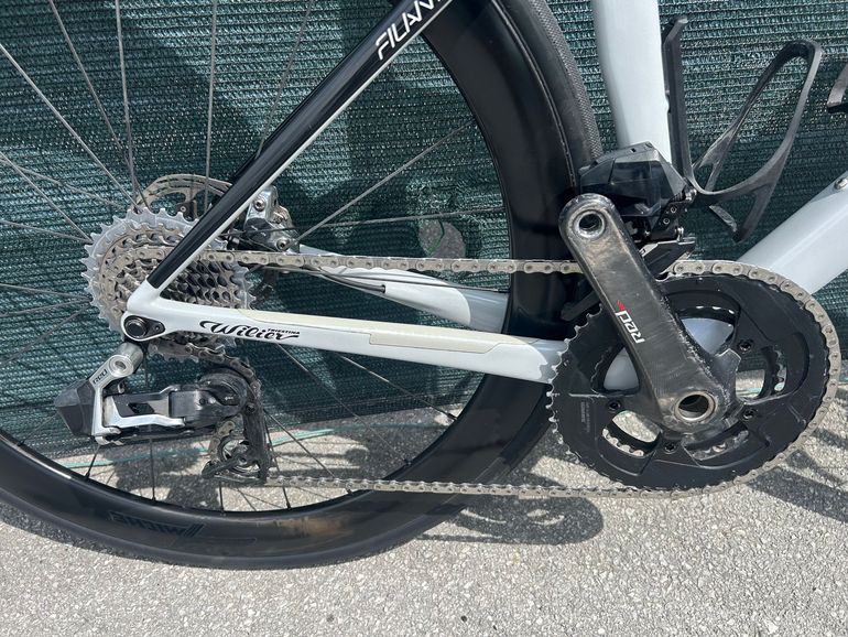 Used Wilier Filante SLR ID2 SRAM RED AXS E1 2x12 + POWERMETER 2025 2025 Road & Gravel, Light Gray — image 9 of 9