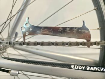 Used Eddy Merckx Alu Sprint 2004 Road & Gravel, Hellgrau — image 8 of 8