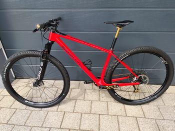 Used Simplon Simplon Razorblade IV Custom Hardtail | Rahmen Neu | Gr.M | XX1 | Fox 2025 Mountainbike, Rosso — image 8 of 8