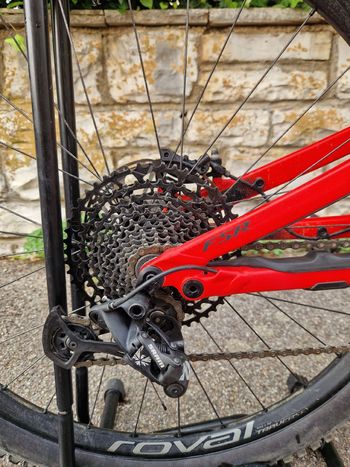 Used Specialized Turbo Levo SRAM NX Eagle 2021 Mountainbike, Rot — image 3 of 14