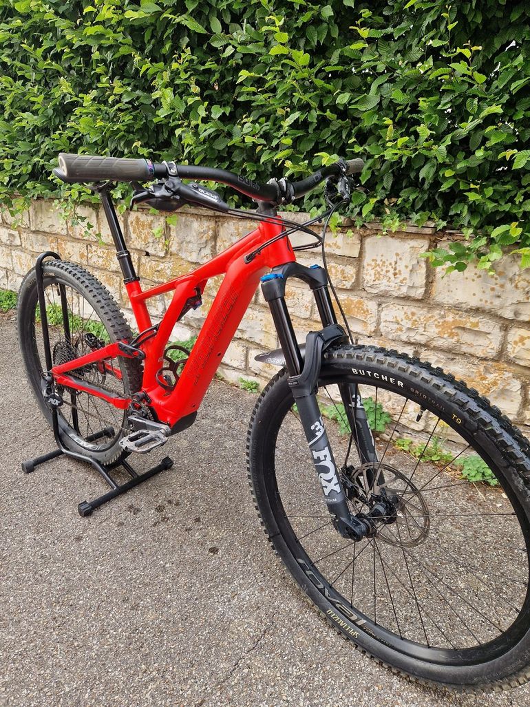 Used Specialized Turbo Levo SRAM NX Eagle 2021 Mountainbike, Rot — image 7 of 14