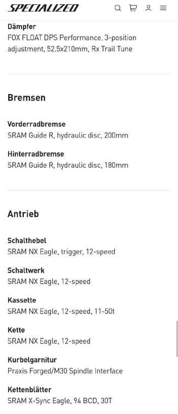 Used Specialized Turbo Levo SRAM NX Eagle 2021 Mountainbike, Rot — image 14 of 14