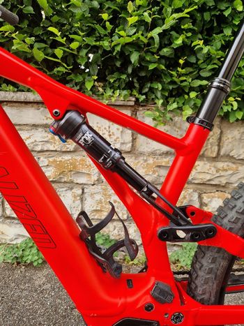 Used Specialized Turbo Levo SRAM NX Eagle 2021 Mountainbike, Rot — image 8 of 14