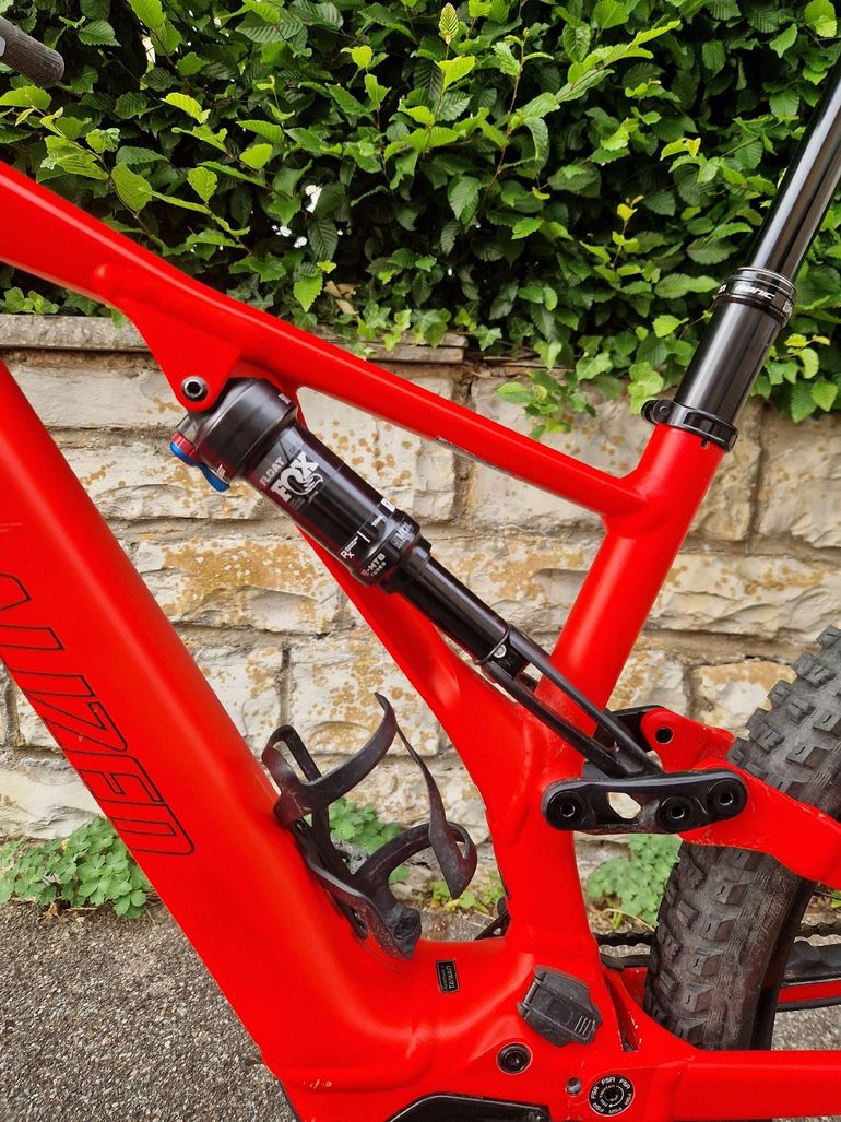 Used Specialized Turbo Levo SRAM NX Eagle 2021 Mountainbike, Rot — image 8 of 14