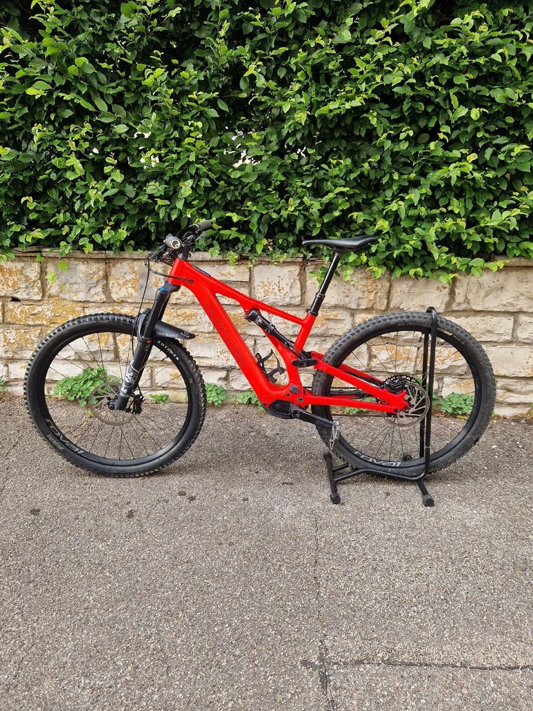 Used Specialized Turbo Levo SRAM NX Eagle 2021 Mountainbike, Rot — image 2 of 14