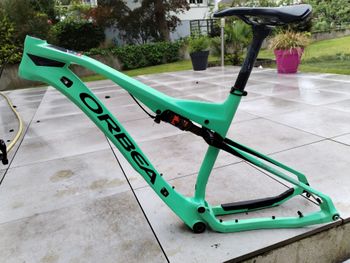 Used Orbea Oiz Frameset 2017 Mountainbike, Green — image 2 of 8