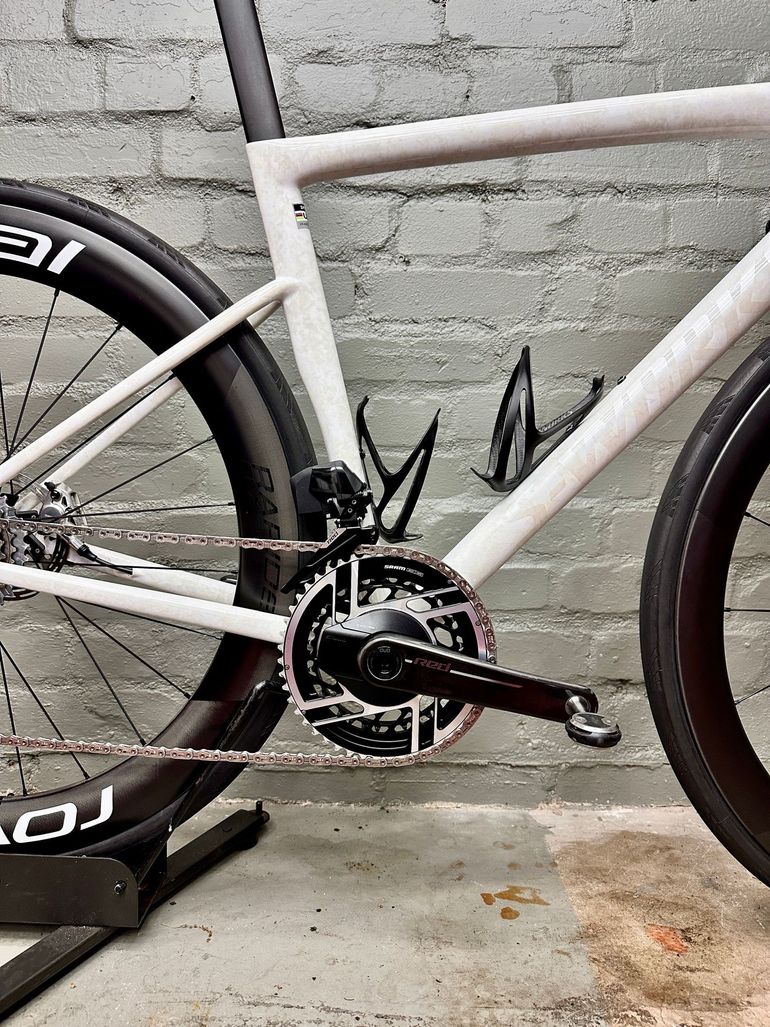 Used Specialized S-Works Tarmac SL8 Frameset 2024 2024 Road & Gravel, Weiß — image 3 of 22