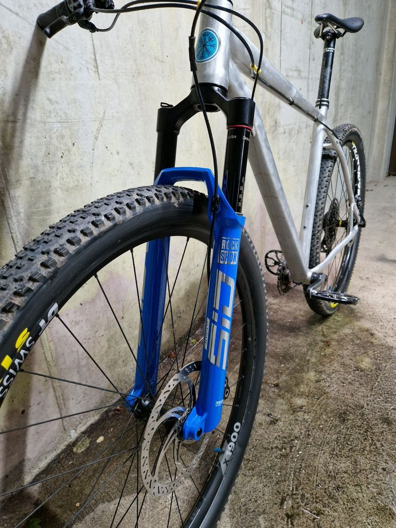 Used Custom Custom Custom SRAM GX Eagle 2020 Mountainbike, Grigio chiaro — image 4 of 15