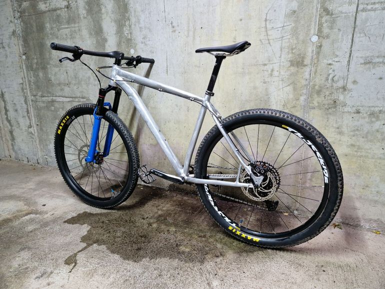 Used Custom Custom Custom SRAM GX Eagle 2020 Mountainbike, Grigio chiaro — image 3 of 15