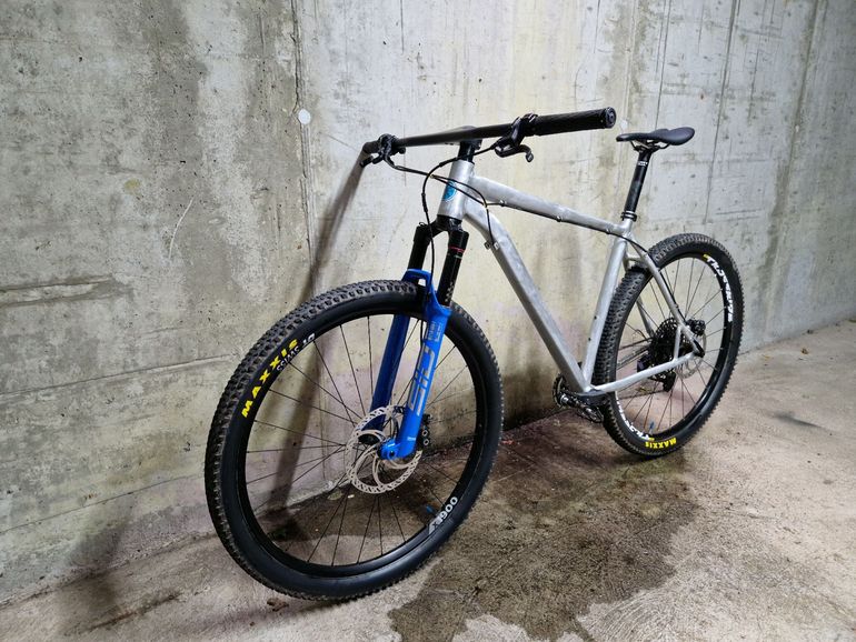 Used Custom Custom Custom SRAM GX Eagle 2020 Mountainbike, Grigio chiaro — image 2 of 15