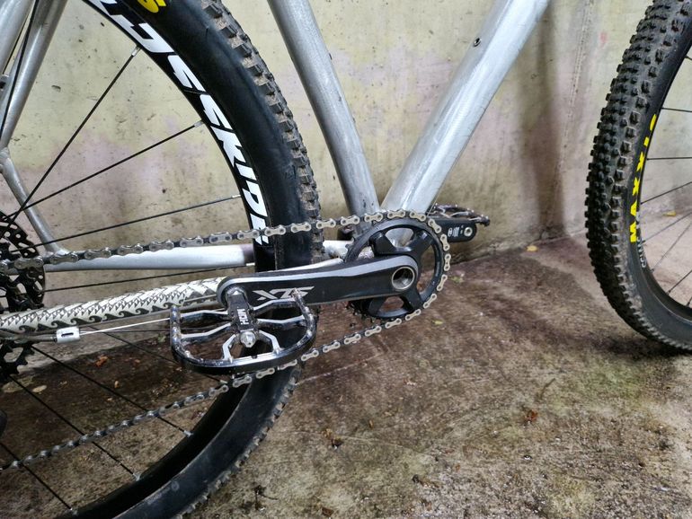 Used Custom Custom Custom SRAM GX Eagle 2020 Mountainbike, Grigio chiaro — image 10 of 15