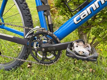 Used Cannondale Cannondale F500 ATB Bike Headshok Size L 2000 Mountainbike, Blue — image 2 of 18