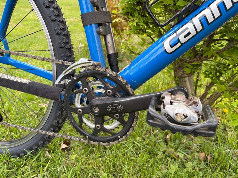 Used Cannondale Cannondale F500 ATB Bike Headshok Size L 2000 Mountainbike, Blue — image 2 of 18