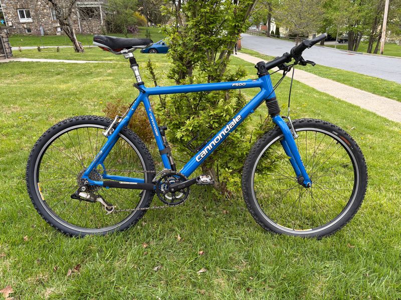 Used Cannondale F500 ATB Bike Headshok Size L 2000 MTB