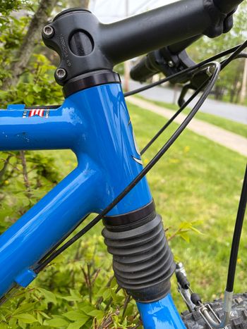 Used Cannondale Cannondale F500 ATB Bike Headshok Size L 2000 Mountainbike, Blue — image 7 of 18