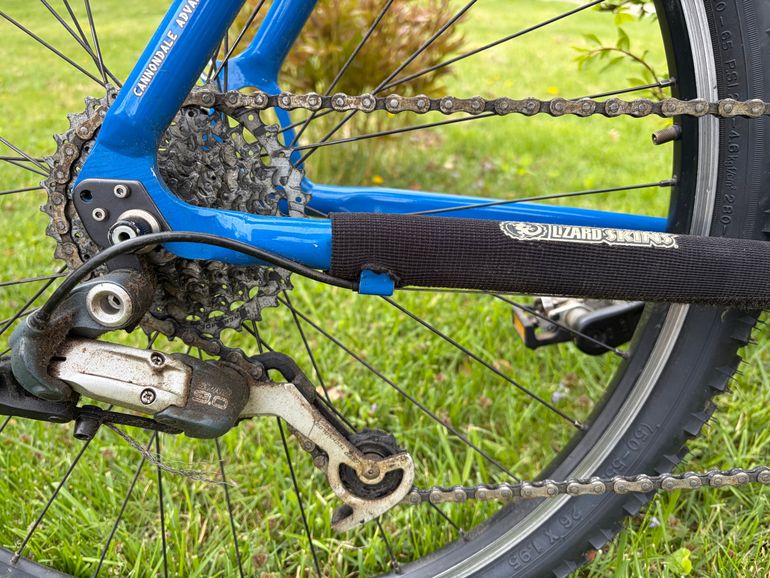 Used Cannondale Cannondale F500 ATB Bike Headshok Size L 2000 Mountainbike, Blue — image 4 of 18