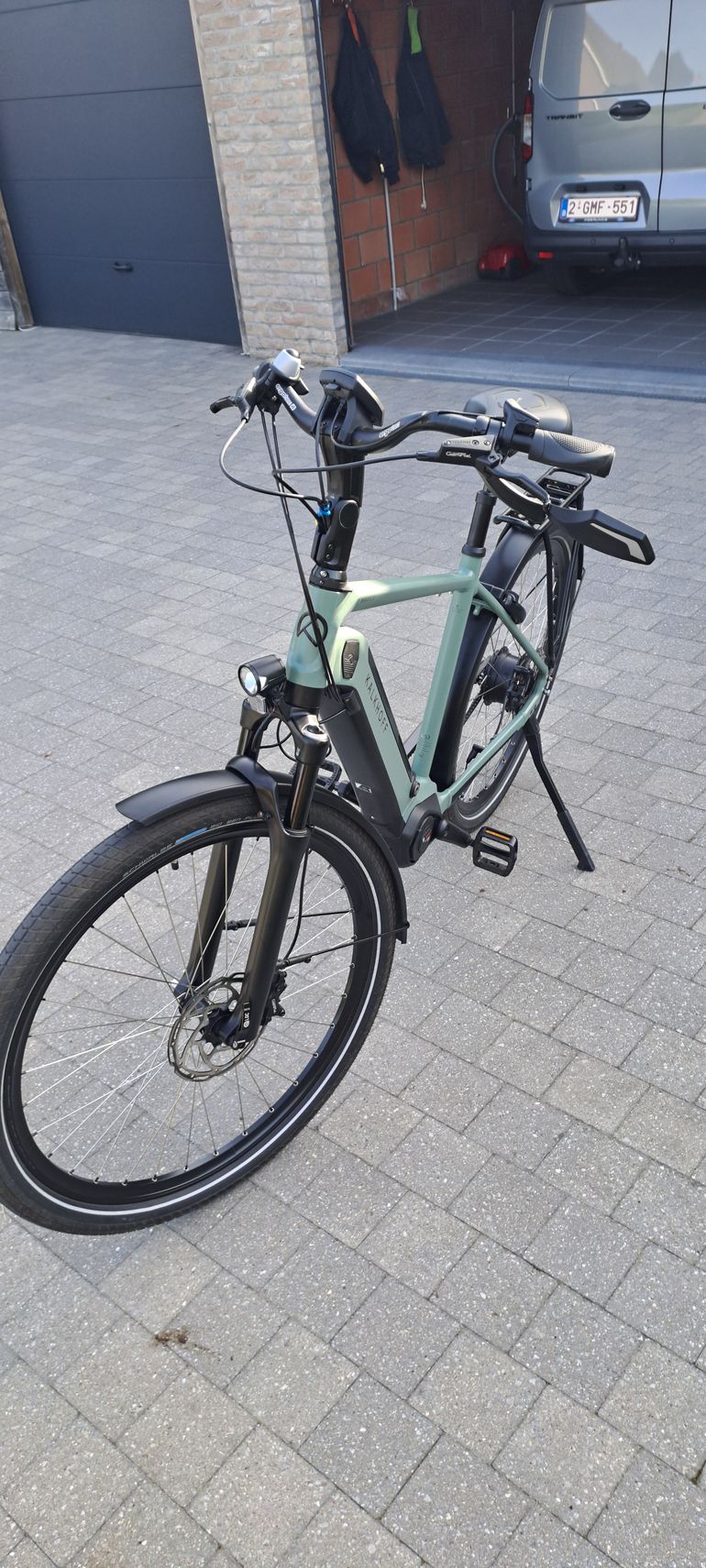 Used Kalkhoff IMAGE 5 EXCITE+ BENELUX Diamond 2024 2024 Urban, Green — image 11 of 12