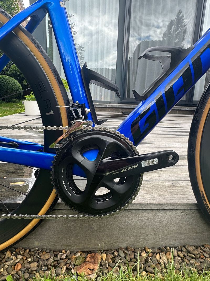 Used Giant Propel Advanced 2 2023 2023 Road & Gravel, Blue — image 6 of 9