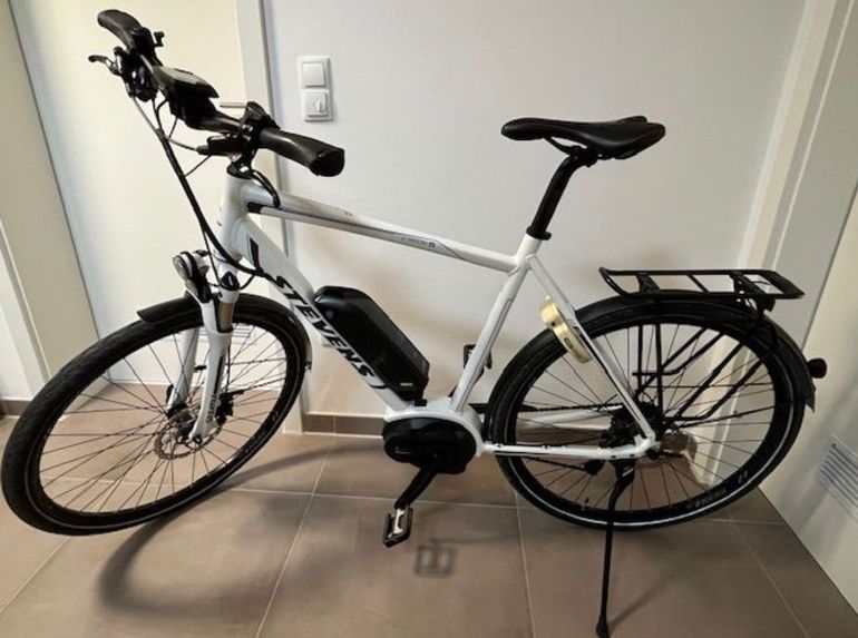 Used Stevens E-Triton Gent 2016 Urban, White — image 2 of 3