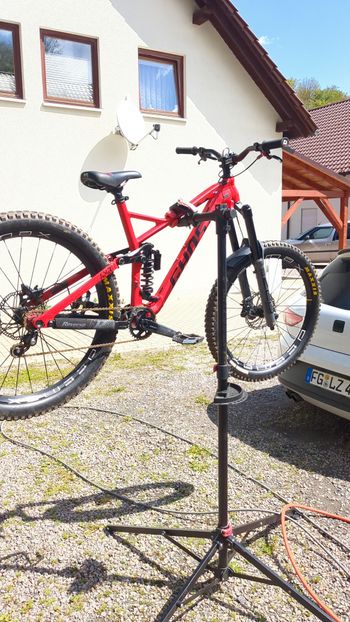 Used Ghost Fr amr Single Speed / Fixed Gear 2020 Mountainbike, Rosso — image 3 of 5
