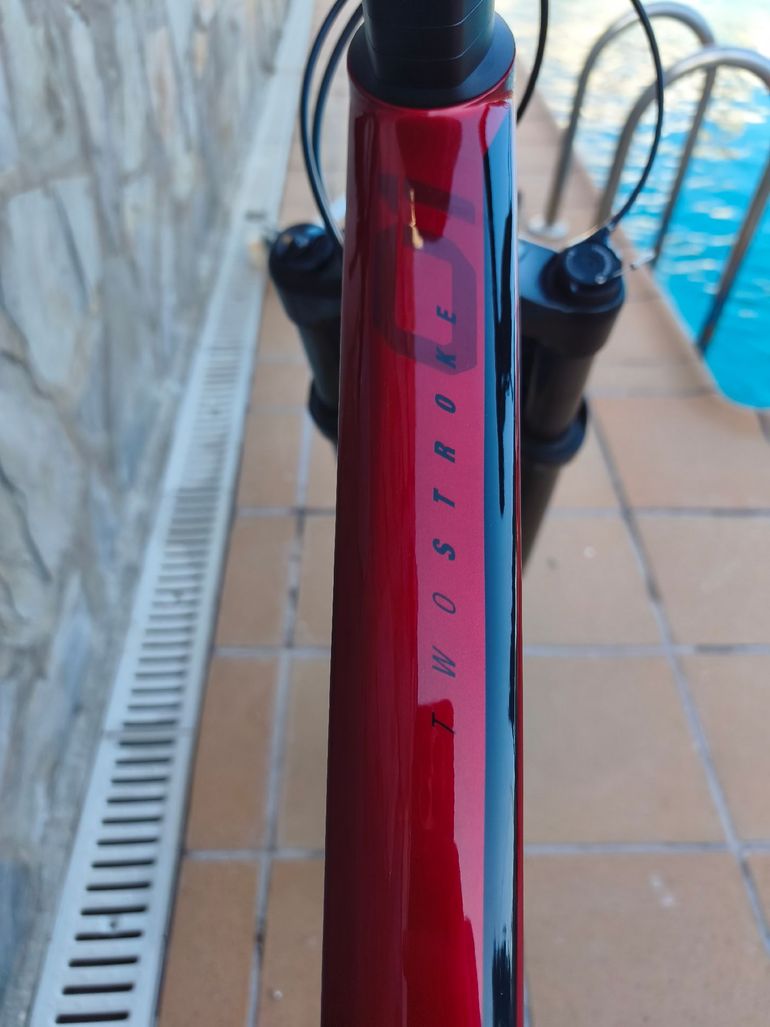 Used BMC Twostroke 01 TWO 2024 2024 Mountainbike, Rosso — image 3 of 16