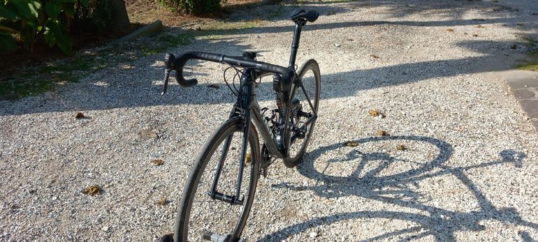 Used Trek Émonda SLR 8 2018 2018 Road & Gravel, Grigio chiaro — image 4 of 7