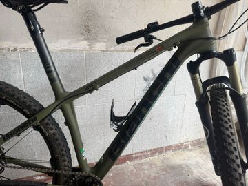 Used Bianchi Methanol SRAM XX1 Eagle AXS 2020 Mountainbike, Green — image 7 of 8