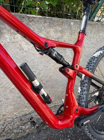 Used Cannondale Scalpel Carbon 3 2022 2022 Mountainbike, Red, 29 — image 6 of 10