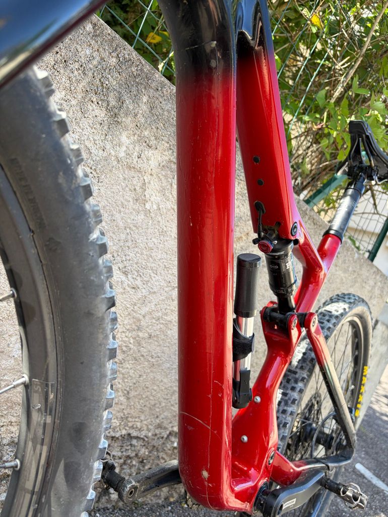 Used Cannondale Scalpel Carbon 3 2022 2022 Mountainbike, Red, 29 — image 8 of 10