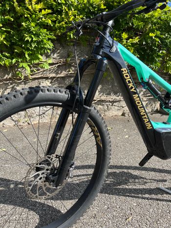 Used Rocky Mountain Instinct Powerplay Carbon 70 2021 2021 Mountainbike, Green — image 3 of 12
