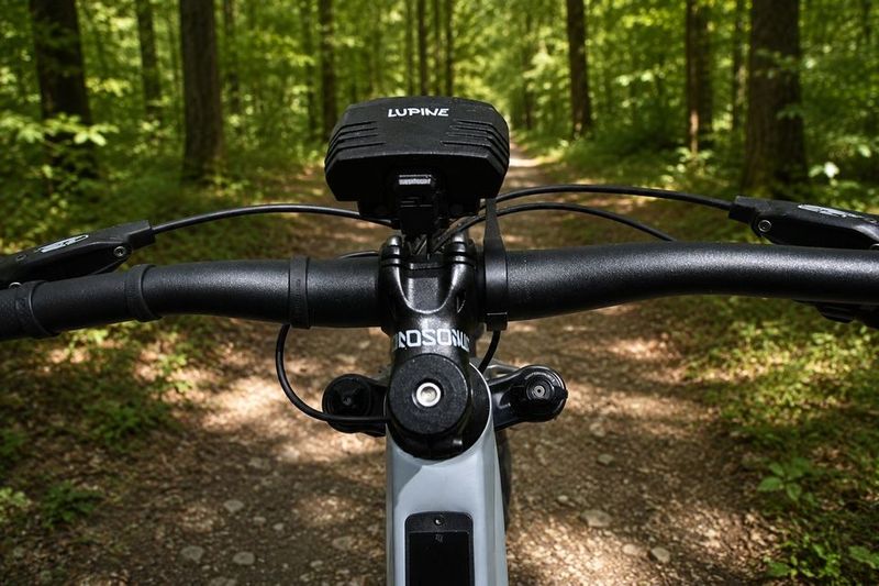 Used BMC Fourstroke AMP LT THREE 2024 2024 Mountainbike, Light Gray, 29 — image 6 of 7