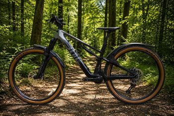 Used BMC Fourstroke AMP LT THREE 2024 2024 Mountainbike, Light Gray, 29 — image 2 of 7