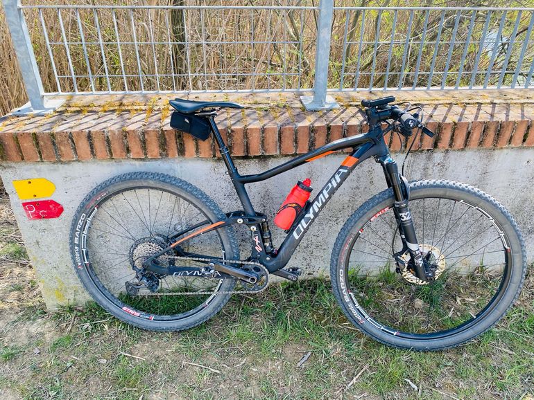 Used Olympia Olympia Custom Shimano Deore XT 2022 Mountainbike, Orange — image 5 of 5