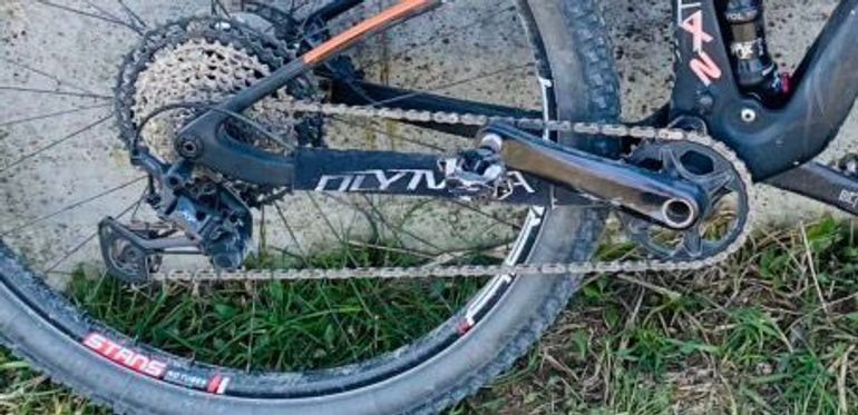 Used Olympia Olympia Custom Shimano Deore XT 2022 Mountainbike, Orange — image 3 of 5