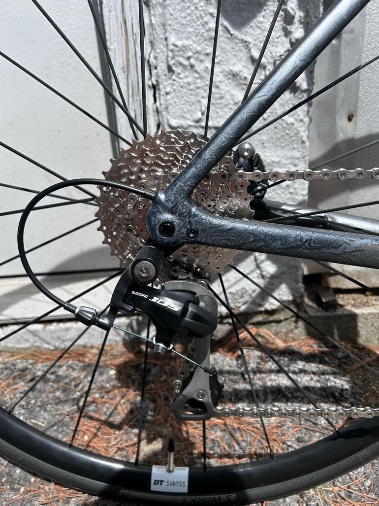 Used Specialized S-Works Tarmac SL6 Disc Frameset 2020 2020 Road & Gravel, Light Gray — image 9 of 12