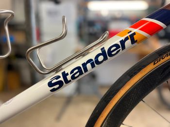 Used Standert Triebwerk Blue Orchid Shimano Ultegra Di2 8100 12speed 2024 2024 Road & Gravel, White — image 2 of 5