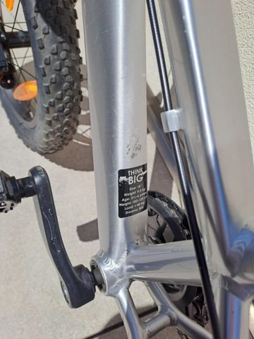 Used Koor Cross 16 2023 Mountainbike, Light Gray — image 4 of 6