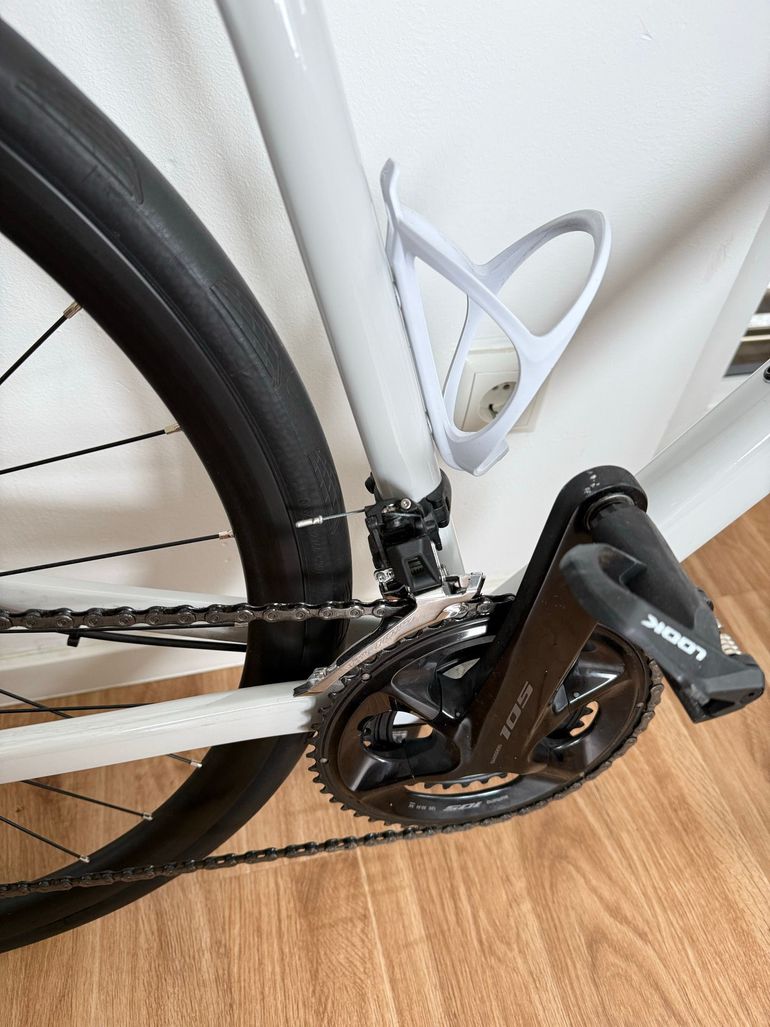 Used CUBE ATTAIN, SLX 2025 2025 Road & Gravel, Blanco — image 7 of 7
