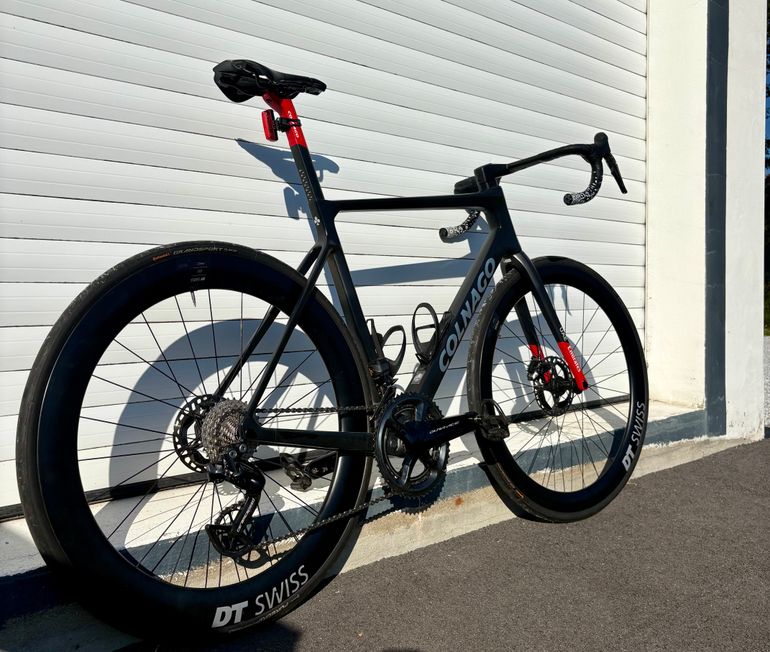 Used Colnago V4Rs Disc Dura-Ace Di2 9200 w/Shimano Dura-Ace C50 Wheels 2024 2024 Road & Gravel, Black — image 2 of 6