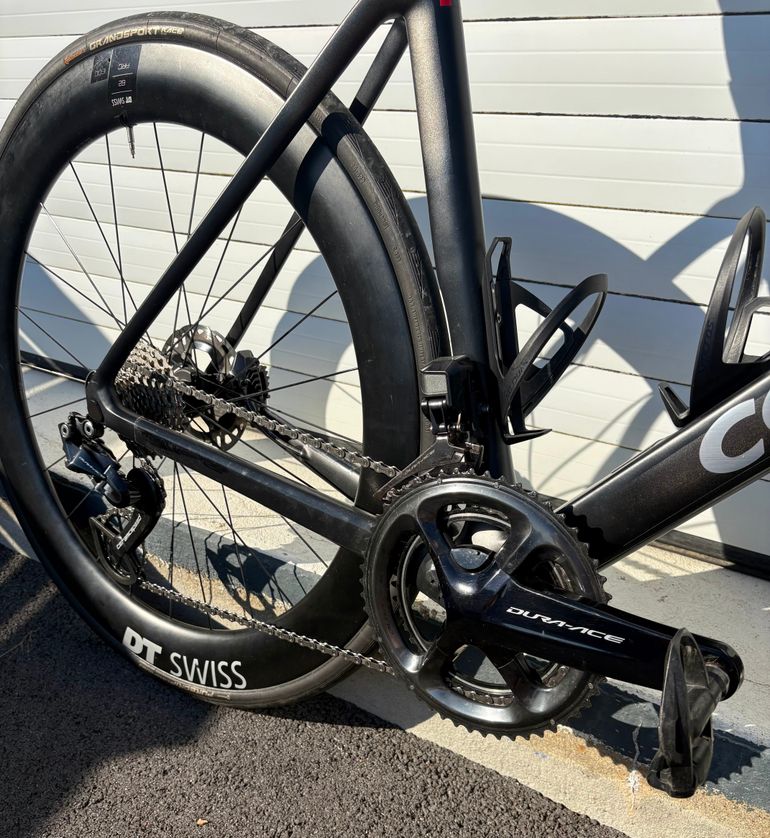 Used Colnago V4Rs Disc Dura-Ace Di2 9200 w/Shimano Dura-Ace C50 Wheels 2024 2024 Road & Gravel, Black — image 4 of 6