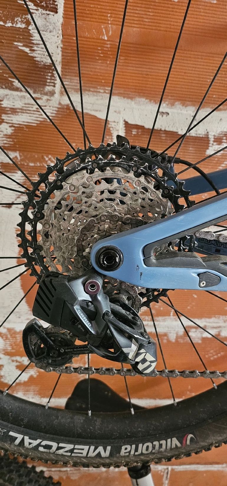 Used Pivot Trail SRAM X01 Eagle AXS 2021 Mountainbike, Blue — image 3 of 6
