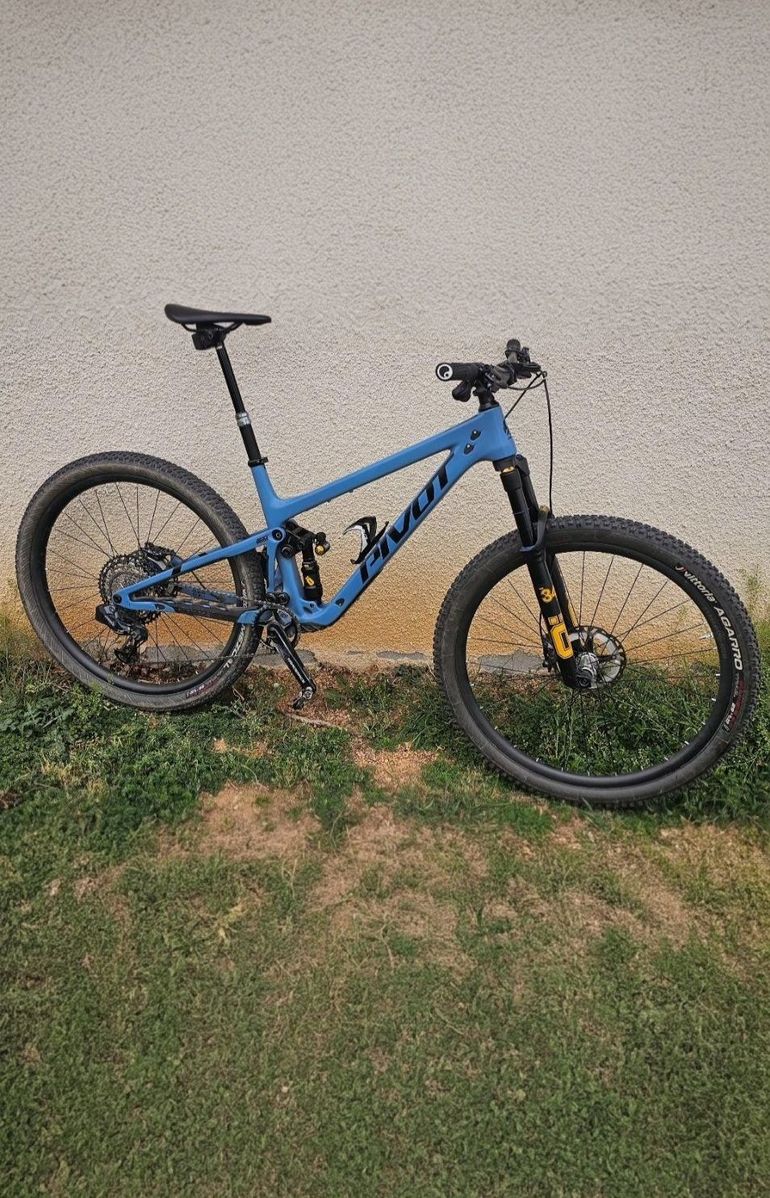 Used Pivot Trail SRAM X01 Eagle AXS 2021 Mountainbike, Blue — image 1 of 6