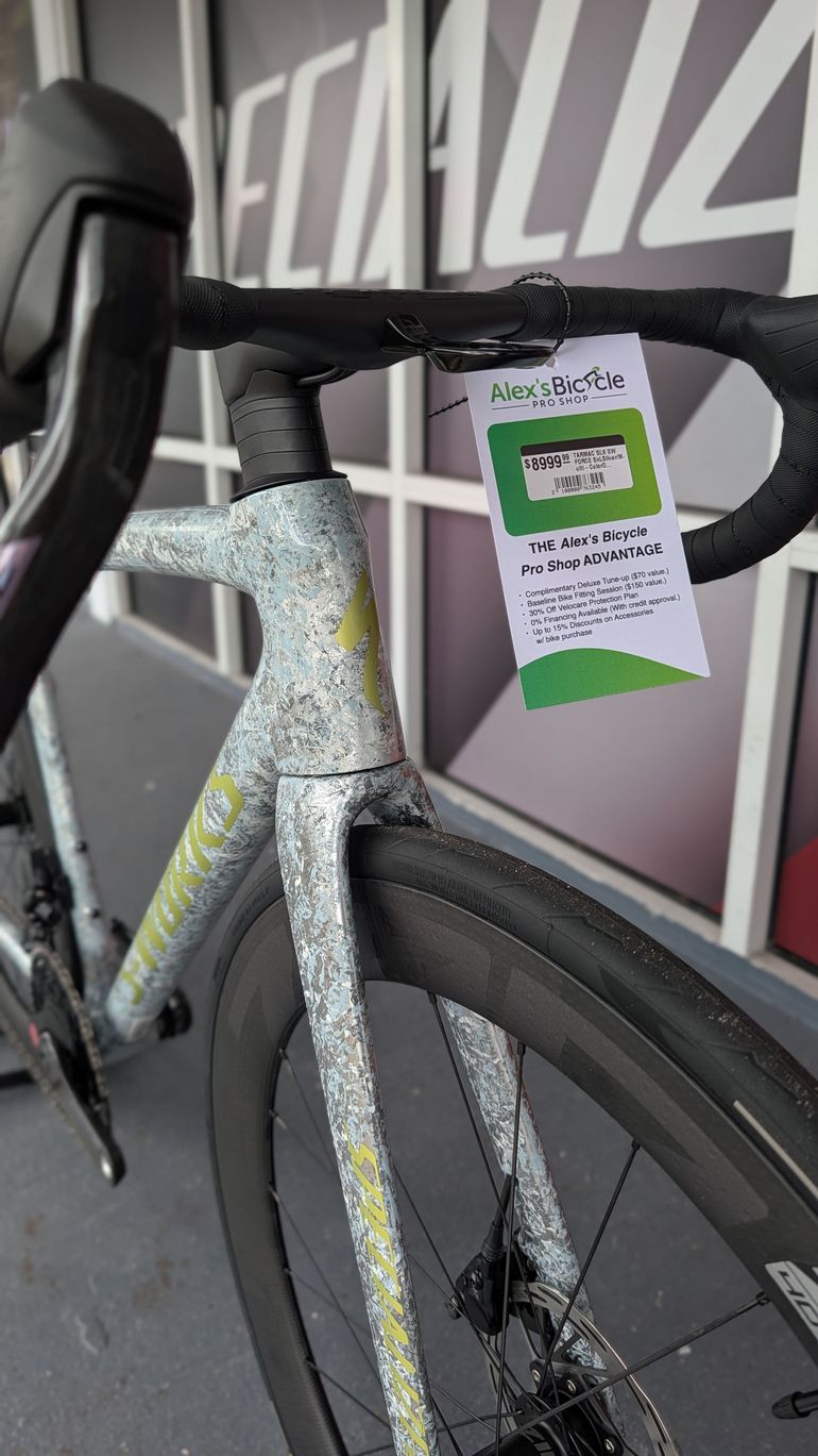 Used Specialized S-Works Tarmac SL8 Frameset 2025 2025 Road & Gravel, Light Gray — image 4 of 5