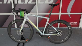 Used Specialized S-Works Tarmac SL8 Frameset 2025 2025 Road & Gravel, Light Gray — image 2 of 5