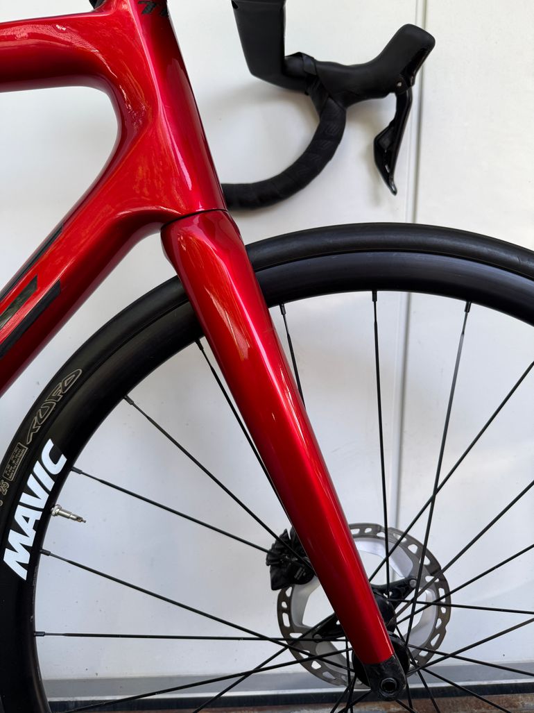 Used Time Alpe D'Huez Disc 2023 2023 Road & Gravel, Red — image 4 of 7