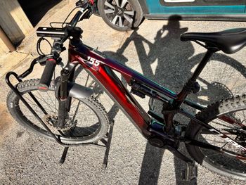 Used CUBE STEREO HYBRID ONE55 C:68X, SLX 750 2025 2025 Mountainbike, Rosso — image 2 of 4