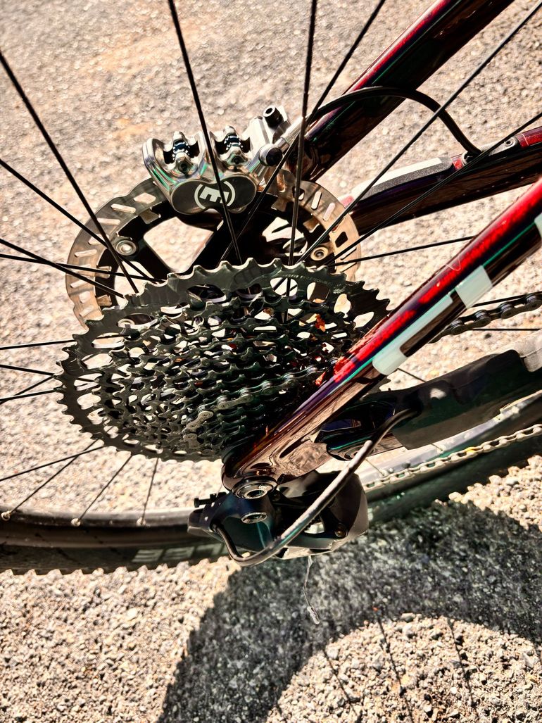 Used CUBE STEREO HYBRID ONE55 C:68X, SLX 750 2025 2025 Mountainbike, Rosso — image 3 of 4