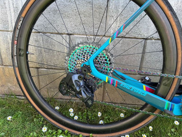 Used Cinelli KING ZYDECO - RIVAL 1X AXS XPLR 2024 2024 Road & Gravel, Blue — image 2 of 9