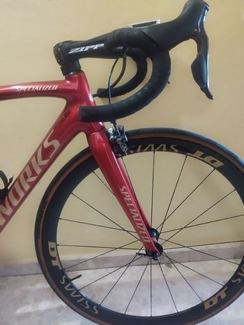 Used Specialized S-Works Tarmac SL4 Dura-Ace Di2 2014 2014 Road & Gravel, Rojo — image 2 of 4